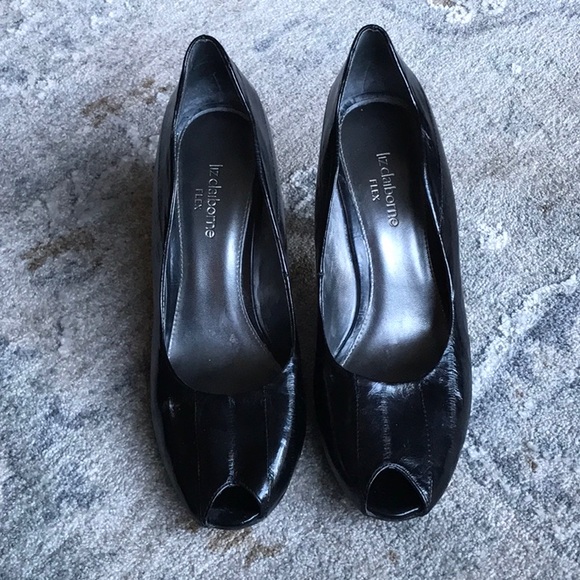 Liz Claiborne Shoes - Liz Claiborne peep toe heels